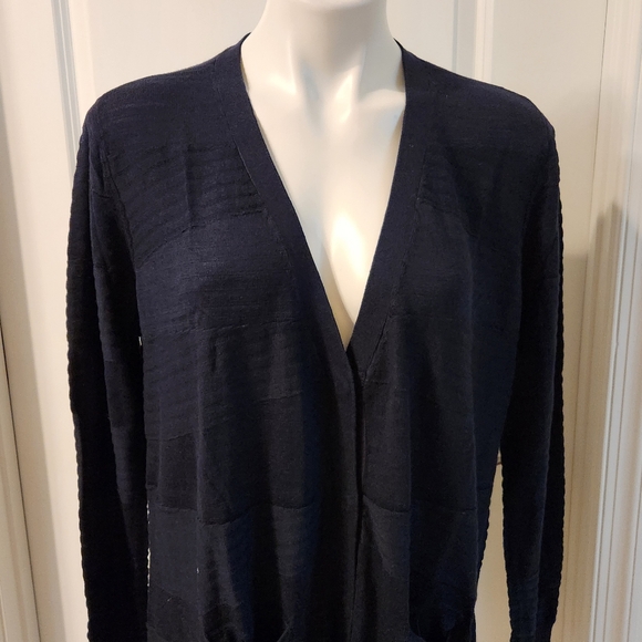 Cabi new without tags long cardigan w pockets size Large - Picture 3 of 7